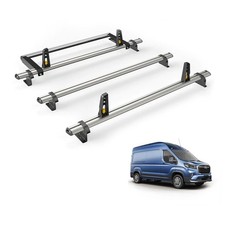 Maxus Deliver 9 Roof Rack for 2020+ 3 Roof Bars & Roller - Van Guard Plus