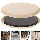 5 Pcs Furniture Pads Floor Protectors Sliders for Carpeted Floors