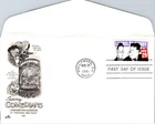S08-4327, COMEDIANS, LAUREL & UARDY, ARTCARFT FDC