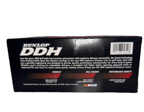 NASCAR Dunlop 6 Golf Balls Petty Racing John Andretti DDH 110 Open Box See Photo - Picture 7 of 11