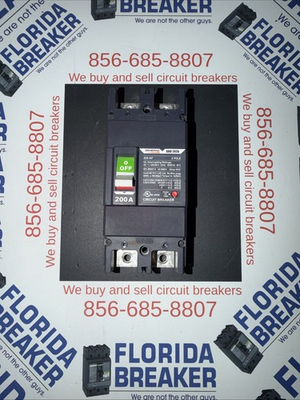 #ad NEW NO BOX GENERAC 200 AMP 2 POLE GBU202B Circuit Breaker 120 240V 225AF $79.99