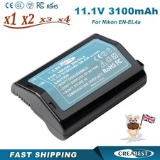 Batteria 3100 mAh EN-EL4a EN-EL4 EN-EL4e per Nikon D2X D2H D2Hs D2Xs D3 D3S D3X F6