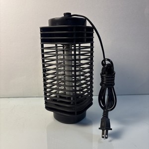 Electric Bug Zapper – Indoor Use – Black – 10" Tall – See Photos for Measurement