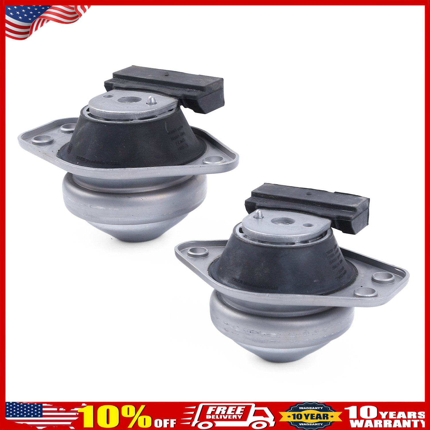 LEFT 259757 + RIGHT 259756 ENGINE FLEXIBLE MOUNT FOR FERRARI 458 FF F12 812 GTC4