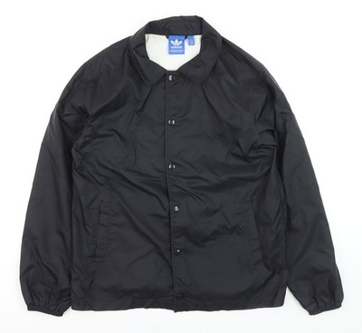 Adidas Trainerjacke Herren schwarz Nylon S von Nigo Kragen Streetwear