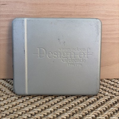 JANET JACKSON DESIGN OF A DECADE METAL CASE CD LIMITED EDITION