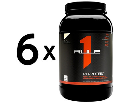 6 x Rule One R1 Protein, Vanilla Butter Cake - 879g (70,15 EUR/kg)