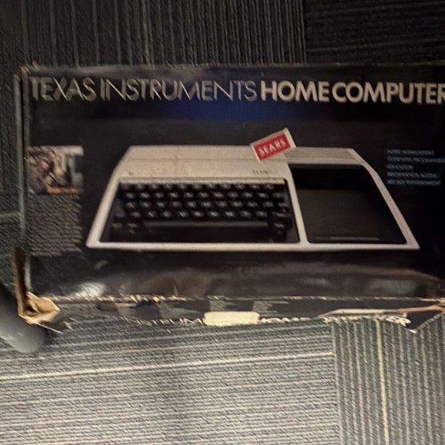 Texas Instruments TI-99/4A Home Computer with Original Box ...