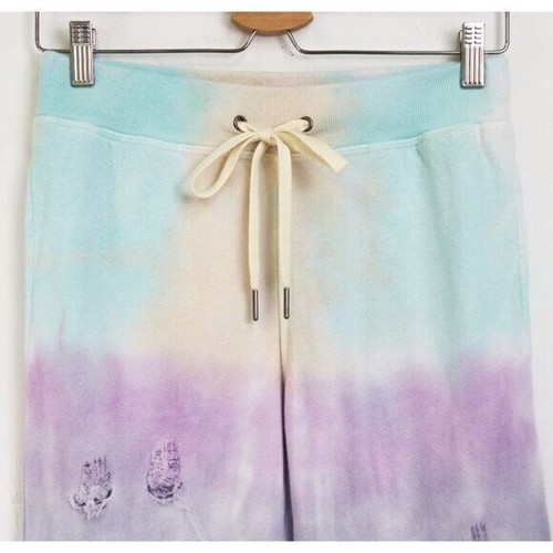 NWT n:philanthropy Derby Jogger Sweatpants Sherbert Tie Dye Blue Purple Small - Picture 3 of 6