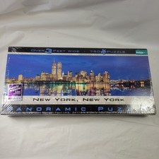 New York, New York Panoramic Puzzle 750 Piece, New York City. Sealed.