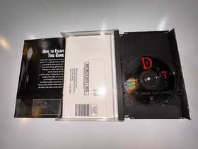 D (Sega Saturn, 1996) CIB Complete in Box w Registration Card Tested LN Mint!