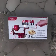 Stainless Steel Apple Peeler 3 in 1 Peel Core Slice, Smart GOURMET🍎🍏
