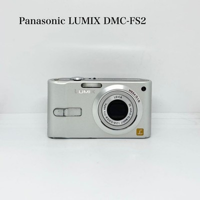 Panasonic LUMIX DMC-FS2 シルバー Panasonic LUMIX DMC-FS2 Silver Digital Camera Tested Excellent