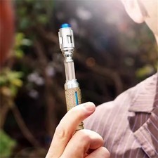 NAWYA Doctor Who 50th Anniversary Sonic Screwdriver 10th Metal LED Prop Replica