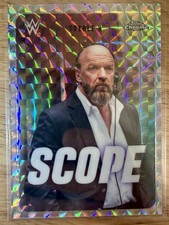 Triple H 2026 Topps Chrome WWE #SCO-27 Geometric Refractor Scope
