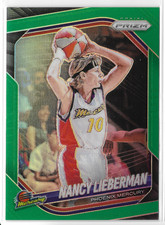 2025 Panini Prizm WNBA Green #34 Nancy Lieberman Phoenix Mercury ODU