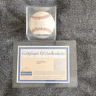 Stan Musial Autographed MLB Baseball Steiner Sports Authenticated Original