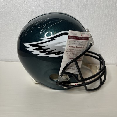 LeSean McCoy Autographed Riddell Full Size Eagles Helmet #25 JSA Authentic 