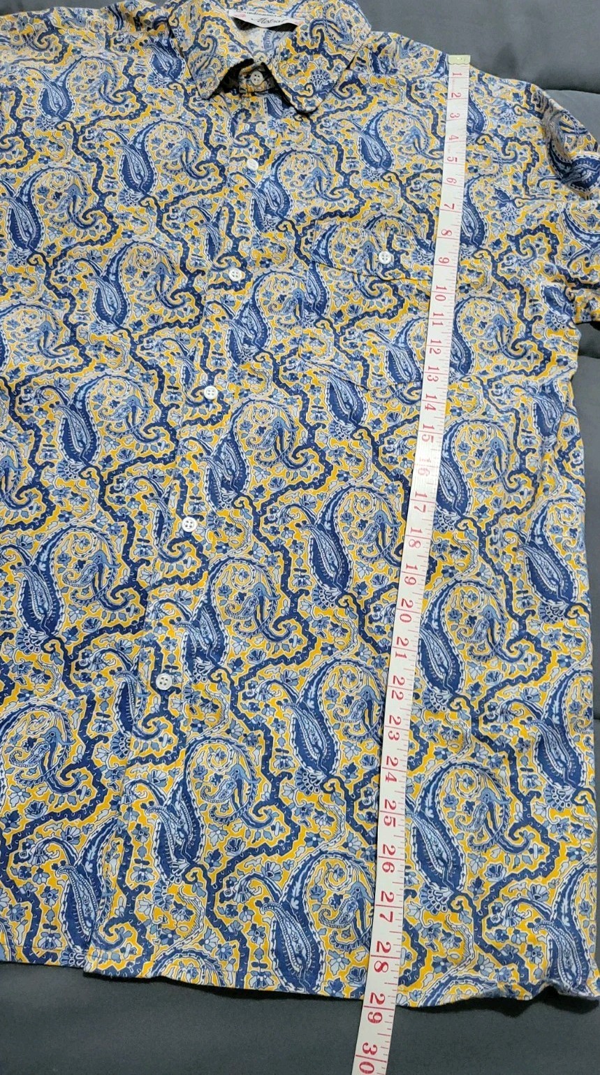 MISTRAL LES INDIENNES DE NÎMES XL XXL Size 4 PAISLEY LONG SLEEVE RARE image 6
