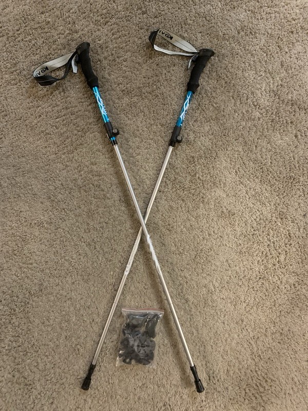 Koviti Trekking Poles Collapsible With Bag