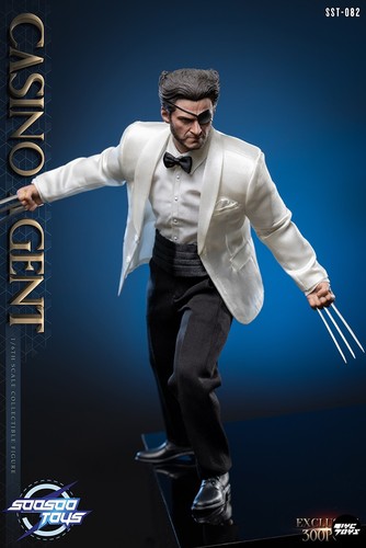 IN STOCK New Soosootoys SST-082 1/6 Casino Agent Wolverine 12" Figure Gift Toy - Picture 21 of 21