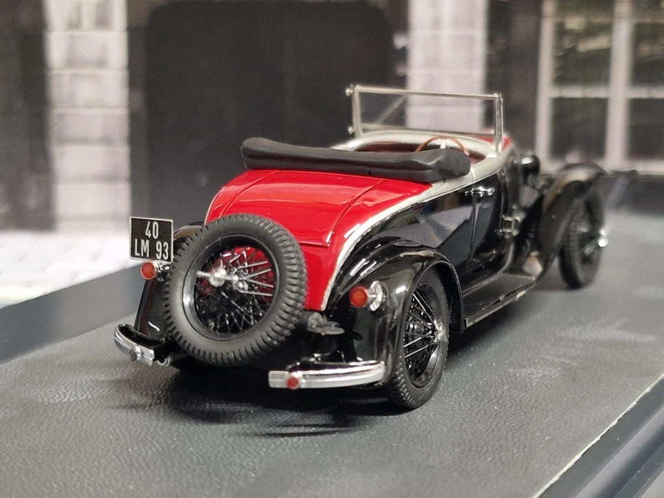 1/43 MATRIX SCALE MODELS - BUGATTI TYPE 40 ROADSTER 1921 - SPIDER - Immagine 4 di 4