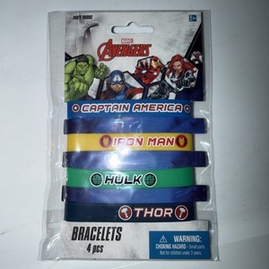Marvel Avengers 4 Pcs Bracelet