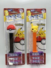 NEW PEZ Pok mon Candy Dispensers Pikachu  Pokeball  Rare Collect Mint on Card