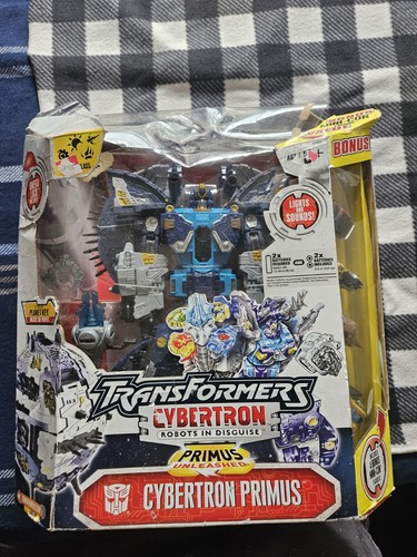 Transformers CYBERTRON PRIMUS BONUS MINICONS WALMART EXCLUSIVE MISB 2006 - Picture 2 of 11