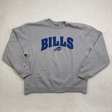 Vintage Buffalo Bills Champion NFL Crewneck Sweatshirt Size XL Embroidered Y2K