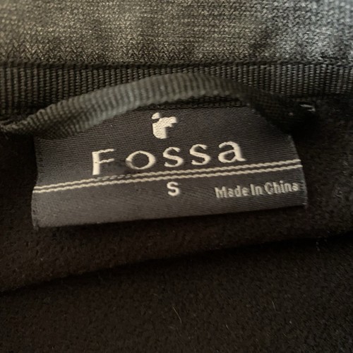 Fossa Women’s? Men’s? Sz SGray Black Soft Shell Jacket Full Zip Coat - Picture 4 of 5