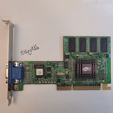 ATI Rage 128 Pro AGP Video Card 16MB VGA 109-66500-00 Excellent Vintage GPU