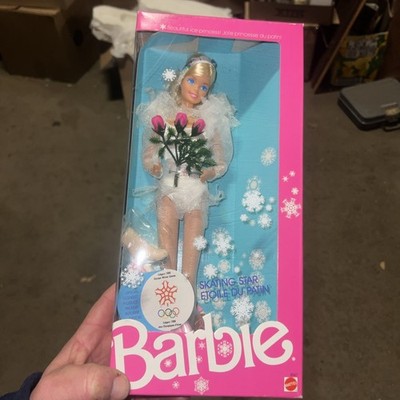 MISB Barbie Skating Star Etoile Du Patin 1988 Calgary Olympics dual language