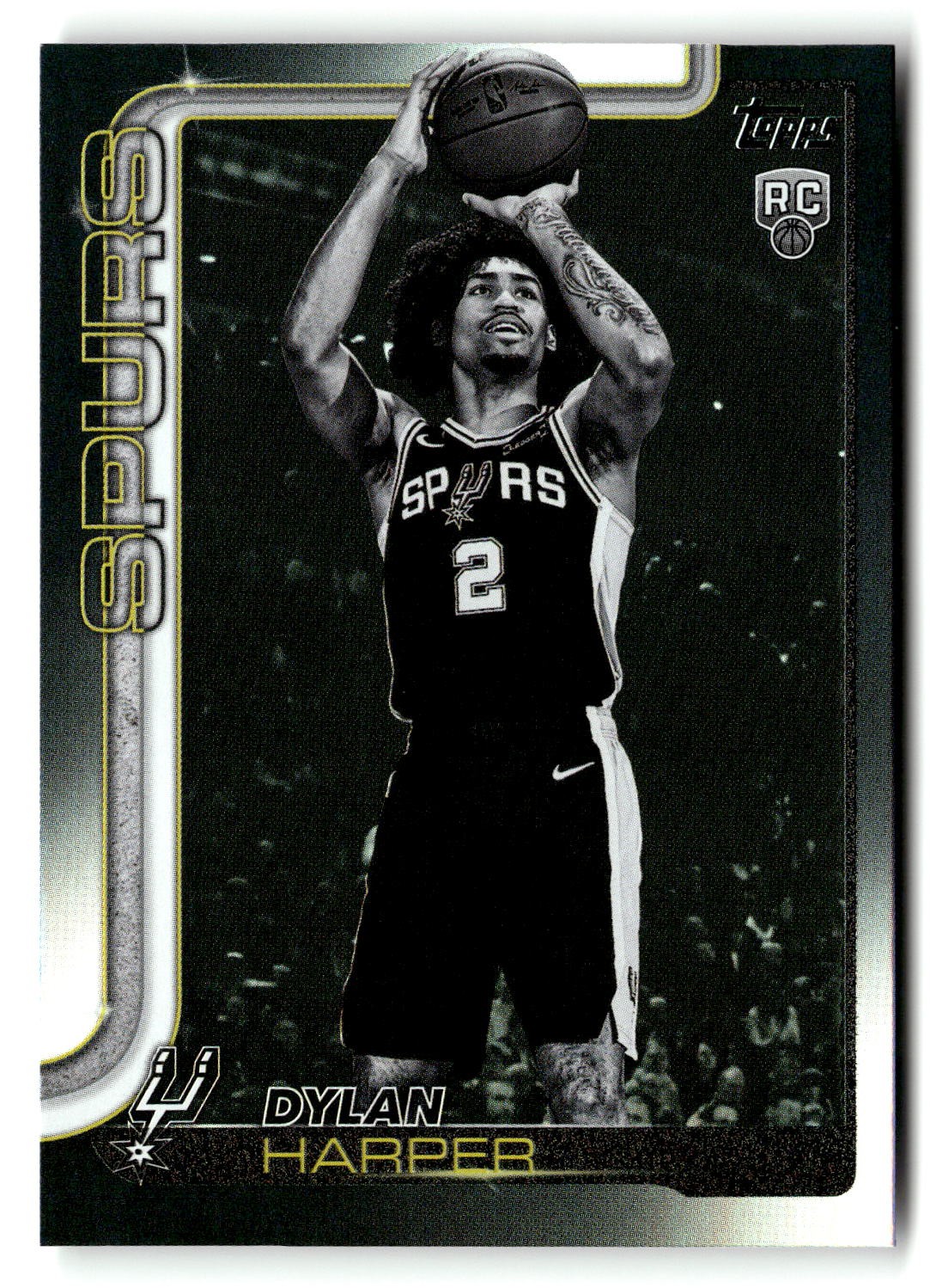 2025-26 Topps #202 Dylan Harper Blackout