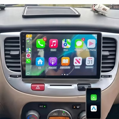 For Kia Rio 2005-2011 9'' Android 16 Car Stereo GPS Navi BT CarPlay Auto 2+16GB