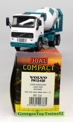 JOAL COMPACT 1:50 DIE-CAST VOLVO FH12-420 CEMENT MIXER 336 NIB