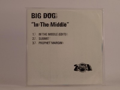 BIG DOG IN THE MIDDLE (F22) 3 Track Promo CD Single including White Sleeve ZOMBA