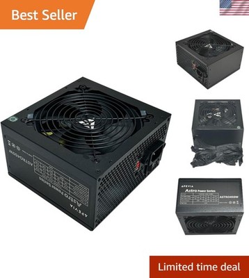 ASTRO450W 450 Watts ATX Power Supply with Smart Cooling & Safety Protections
