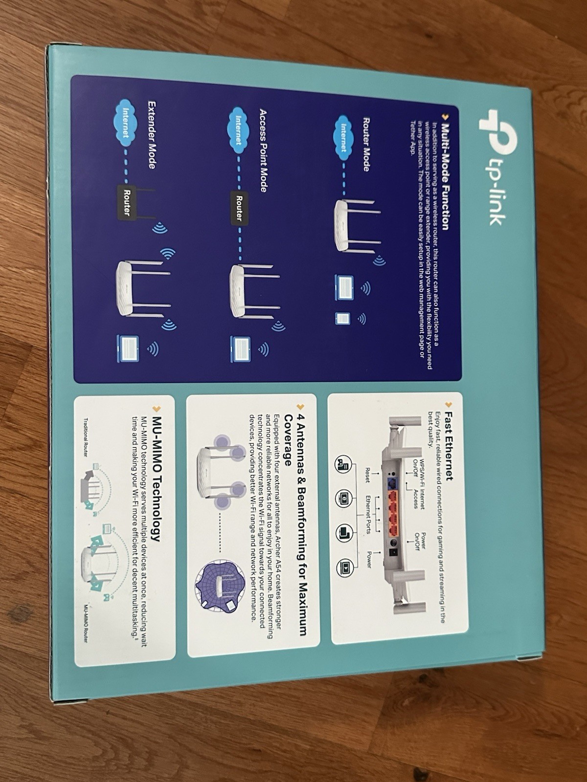 TP-Link Archer A54 AC1200 Dual-Band Wi-Fi Router (US)