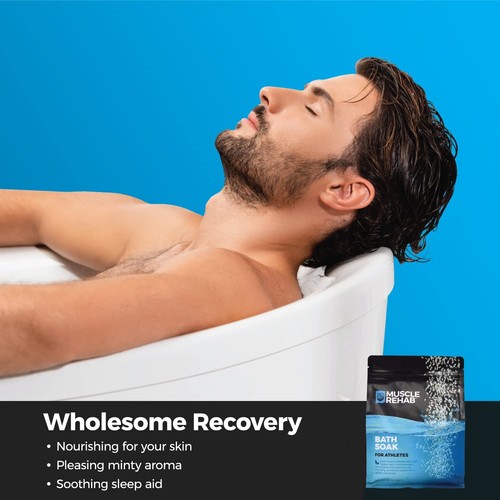 Baño Recuperación Muscular Epsom Remojo 6 lb Cubo a Granel-Arnica Baño Remojo para Pai Muscular... - Imagen 5 de 9