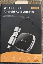 Wireless Android Auto Adapter BY969C Convert Wired Carplay To Wireless