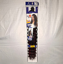 Freetress Deep Twist Curly Crochet Hair Extension 22 in Synthetic Color TP1B/530