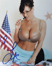 Lisa Ann Signed 8x10 Photo Adult Star Autograph Beckett BAS COA