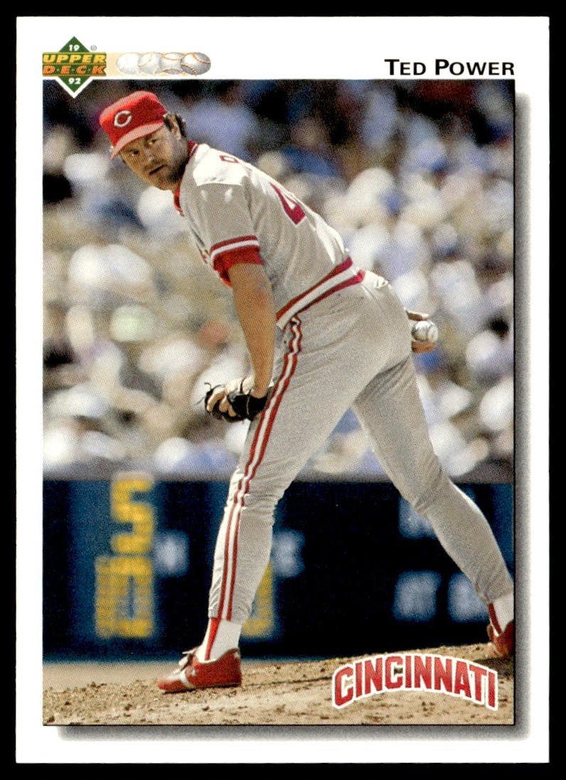 1992 Upper Deck Ted Power Cincinnati Reds #680