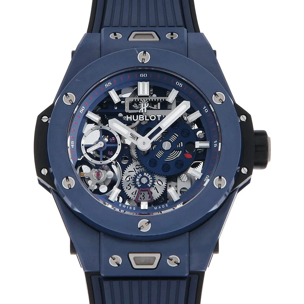 Hublot — HUBLOT Big Bang Mecha 10 Blue Ceramic 414.EX.5123.RX second hand mens