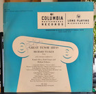 ORIGINAL 1949 COLUMBIA LP ML 4248 SIGNED / AUTOGRAPHED BY TENOR RICHARD TUCKER!
