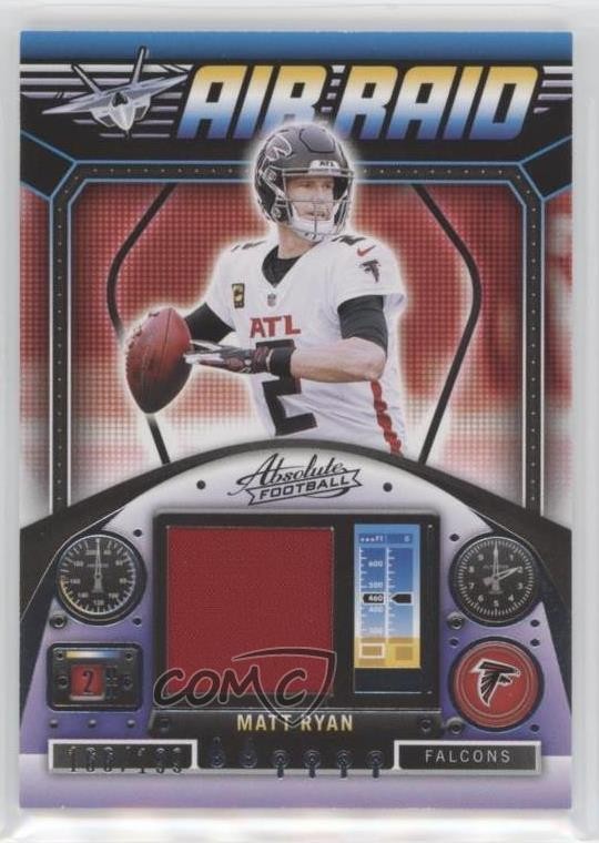 2021 Panini Absolute Air Raid Materials /199 Matt Ryan #AR10 0q84