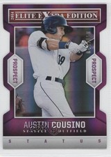 2014 Elite Extra Edition Prospects Status Purple Die-Cut /150 Austin Cousino 0a7