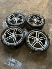 4X GENUINE MERCEDES E CLASS AMG 19” ALLOY WHEELS WITH TIRES W213 A213 