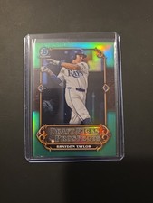 2023 Bowman Draft Draft Picks & Prospects Brayden Taylor #DPP-14 /99 GREEN
